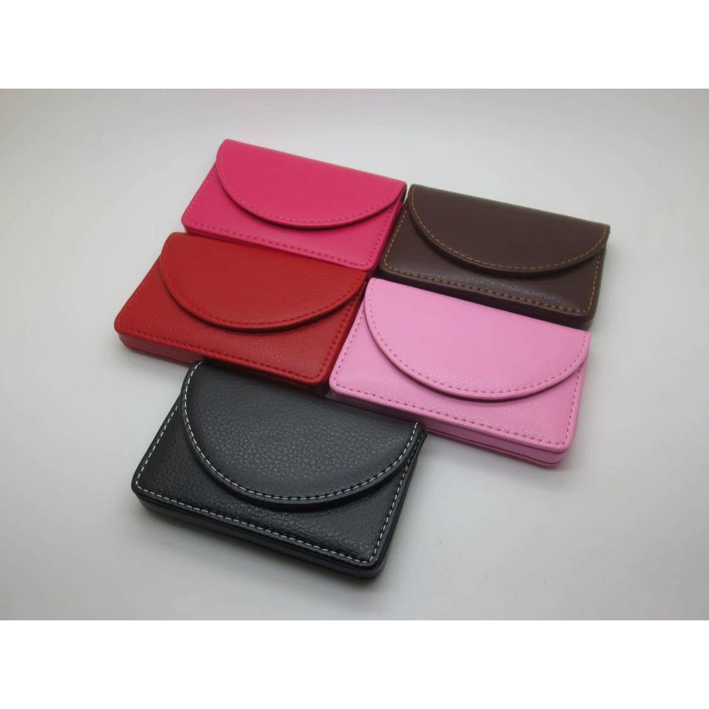  Hộp Đựng Danh Thiếp Da PU Màu Đen, Nâu, Đỏ - Hộp Đựng Card Visit Thời Trang Cho Nam Nữ, Quà Tặng Doanh Nghiệp [GIAO HÀNG 2-10 NGÀY | SỈ TỪ 2 TRIỆU | CÓ THỂ IN LOGO] 