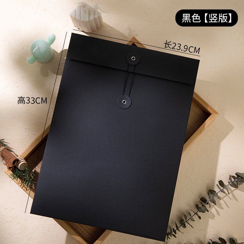  Túi đựng hồ sơ phong cách retro, túi đựng hóa đơn cao cấp 