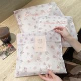  Túi đóng gói miệng phẳng mờ tự niêm phong đựng quần áo phụ nữ đồ lót dày bán buôn 