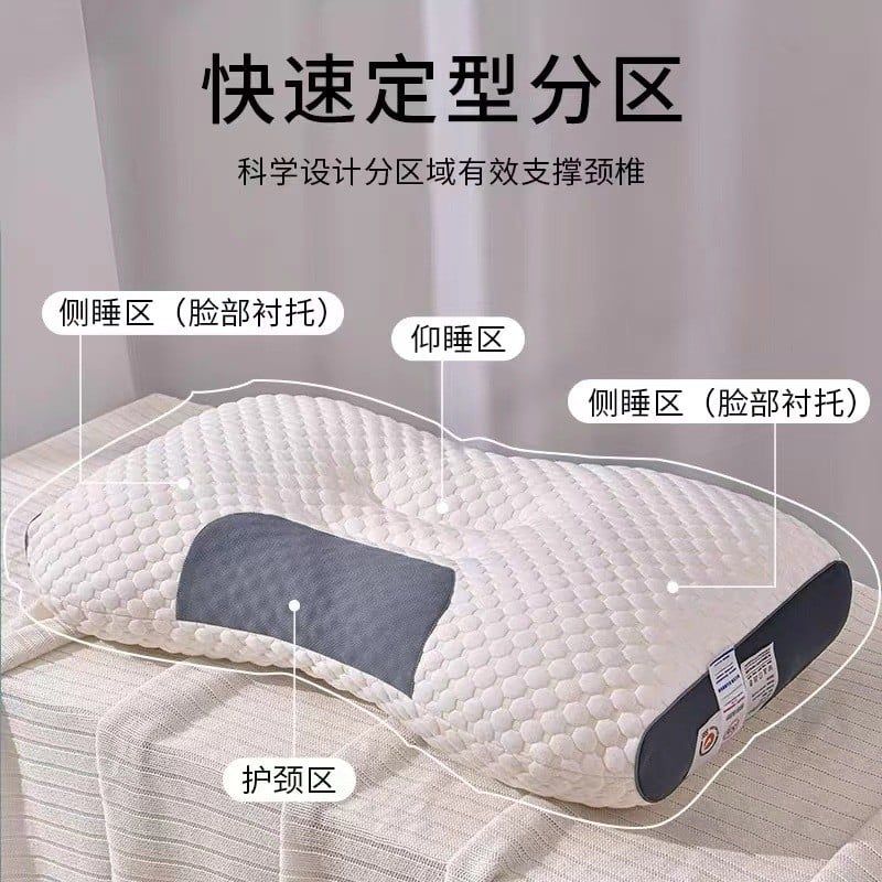  Gối Massage Bông Dệt Kim Có Thể Giặt - Không Dễ Bị Xẹp, Thoải Mái [GIAO HÀNG 2-10 NGÀY | SỈ TỪ 2 TRIỆU | CÓ THỂ IN LOGO] 