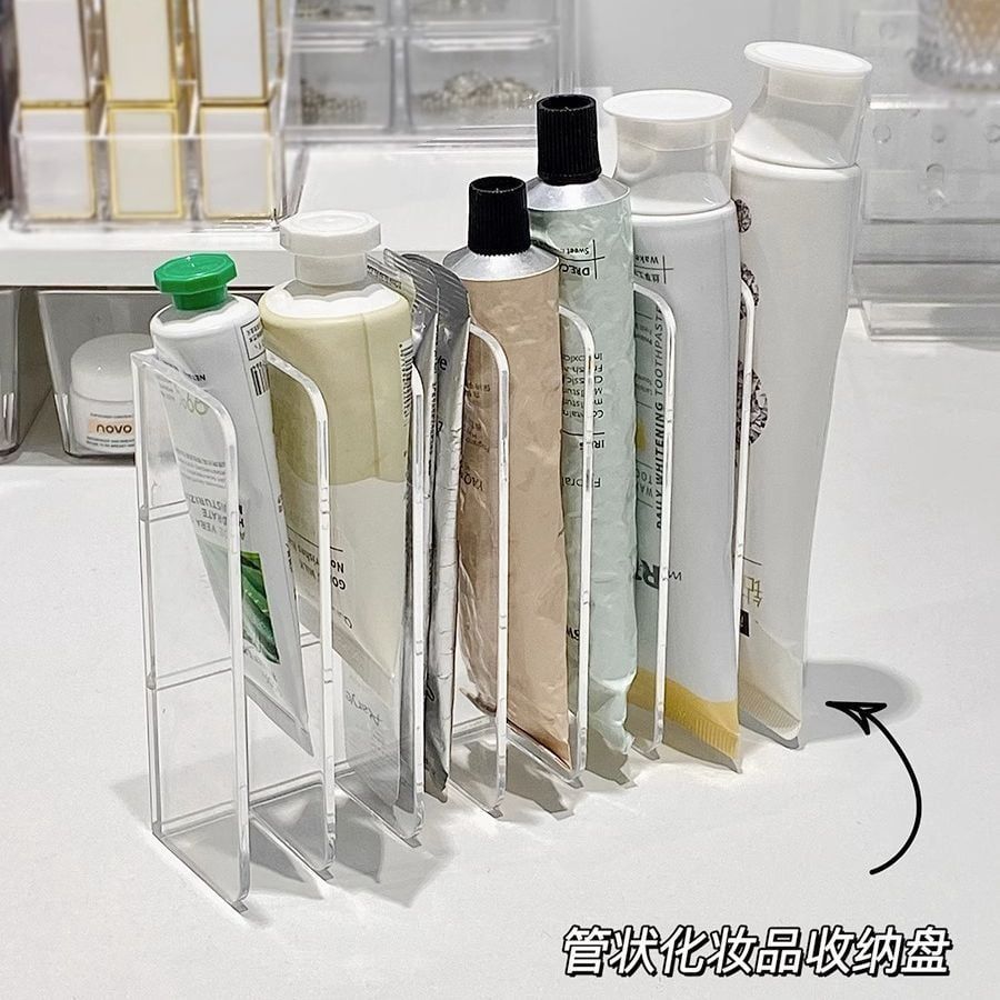  Hộp Đựng Mỹ Phẩm Acrylic Trong Suốt Nhiều Ngăn - Kệ Để Bàn Trang Điểm, Đựng Kem Dưỡng Da Tay, Son Môi [GIAO HÀNG 2-10 NGÀY | SỈ TỪ 2 TRIỆU | CÓ THỂ IN LOGO] 