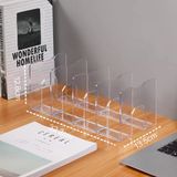  Giá Sách Để Bàn Trong Suốt Bằng Acrylic 4 Ngăn - Kệ Đựng Sách, Hộp Lưu Trữ Văn Phòng, Bán Buôn [GIAO HÀNG 2-10 NGÀY | SỈ TỪ 2 TRIỆU | CÓ THỂ IN LOGO] 