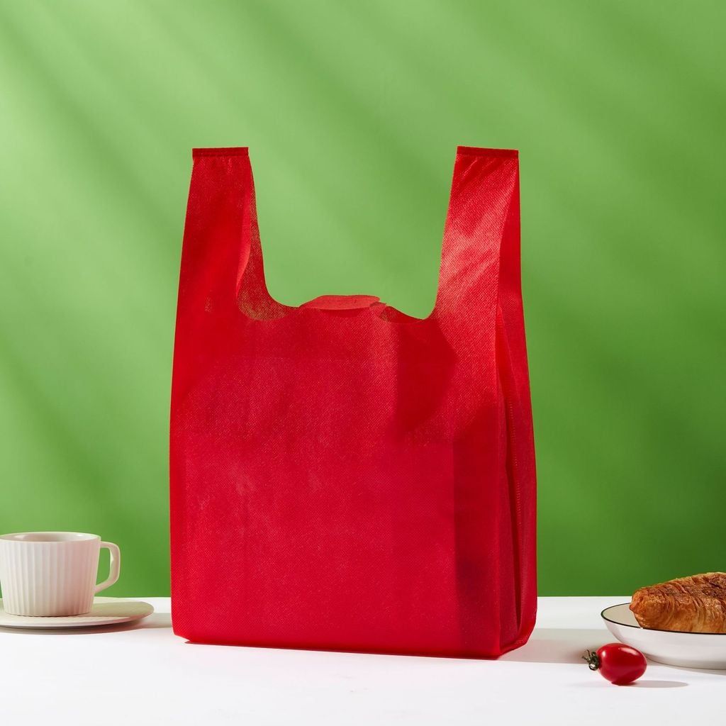  Túi vải không dệt in logo quảng cáo, túi shop thời trang 