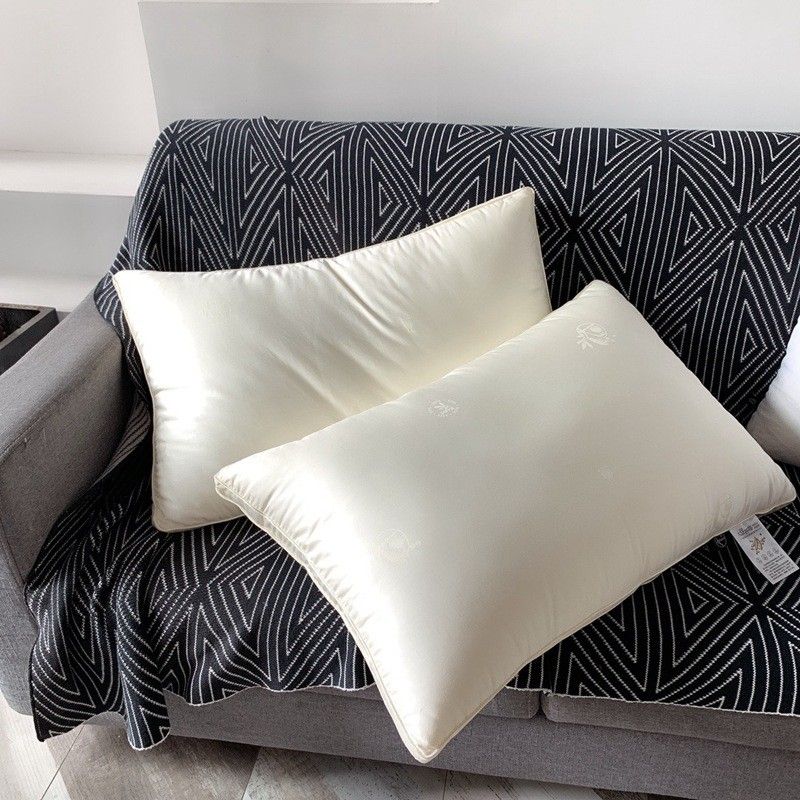  Gối Sợi Đậu Nành Cotton Nguyên Chất Siêu Mềm Cao Cấp [GIAO HÀNG 2-10 NGÀY | SỈ TỪ 2 TRIỆU | CÓ THỂ IN LOGO] 