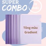  Bộ 10 Kẹp Tài liệu A4 Màu Trắng PK1708 - Giải Pháp Hoàn Hảo cho Hồ Sơ Ngăn Nắp! 