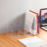 Giá Sách Để Bàn Trong Suốt Bằng Acrylic 4 Ngăn - Kệ Đựng Sách, Hộp Lưu Trữ Văn Phòng, Bán Buôn [GIAO HÀNG 2-10 NGÀY | SỈ TỪ 2 TRIỆU | CÓ THỂ IN LOGO] 