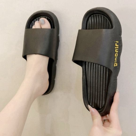  Giày dép nữ quai ngang cao cấp, đế cao chống thấm nước G1701, hoàn hảo cho trong nhà. 