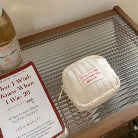  (HÀNG ĐẶT TRƯỚC) 2Túi Đựng Đồ Đa Năng Phong Bao Lì Xì Miệng Dễ Thương Đơn Giản Ngách Túi Đậu Phụ Túi Vuông Nhỏ Tai Ngh 