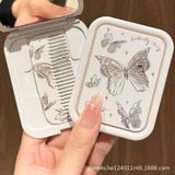  Gương Trang Điểm Cầm Tay Gấp Sáng Tạo - Cao Cấp, Dễ Thương Dành Cho Học Sinh [GIAO HÀNG 2-10 NGÀY | SỈ TỪ 2 TRIỆU | CÓ THỂ IN LOGO] 