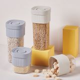  Hộp Đựng Ngũ Cốc Trong Suốt Cấp Thực Phẩm - Bình Kín Đựng Mì Ống, Trà Khô, Đồ Ăn Vặt, Nhiều Kích Thước [GIAO HÀNG 2-10 NGÀY | SỈ TỪ 2 TRIỆU | CÓ THỂ IN LOGO] 