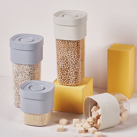  Hộp Đựng Ngũ Cốc Trong Suốt Cấp Thực Phẩm - Bình Kín Đựng Mì Ống, Trà Khô, Đồ Ăn Vặt, Nhiều Kích Thước [GIAO HÀNG 2-10 NGÀY | SỈ TỪ 2 TRIỆU | CÓ THỂ IN LOGO] 