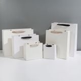  Túi tote màu be tối giản cao cấp túi quà tặng công ty bán buôn 