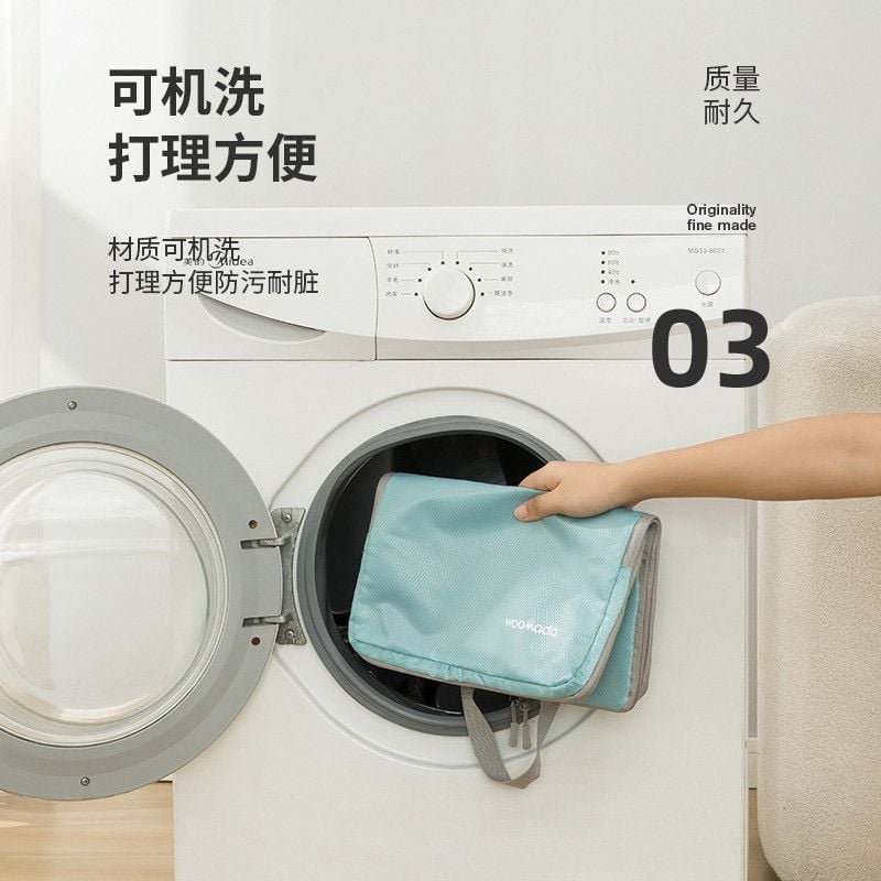  Bộ 8 túi du lịch nén quần áo, túi lưu trữ mỹ phẩm tiện lợi 