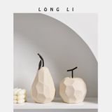  Đồ Trang Trí Gốm Hình Quả Lê, Táo Phong Cách Wabi-Sabi [GIAO HÀNG 2-10 NGÀY | SỈ TỪ 2 TRIỆU | CÓ THỂ IN LOGO] 