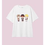  Áo thun unisex tay lỡ kiểu dáng rộng, chất liệu thun co giãn 4 chiều tiện lợi 