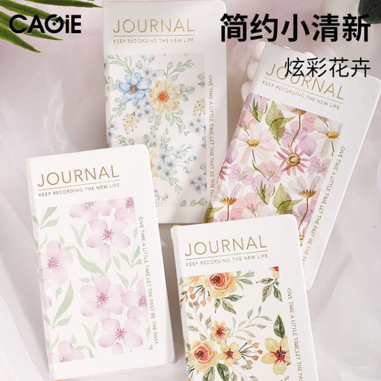  Sổ Tay Bìa Da Giả Kích Thước 48k - Notepad Giấy Daolin 100g, Phong Cách Sáng Tạo, Nhiều Họa Tiết Hoa, Có In Logo [GIAO HÀNG 2-10 NGÀY | SỈ TỪ 2 TRIỆU | CÓ THỂ IN LOGO] 