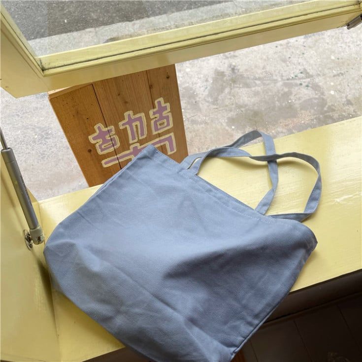  Bộ Đôi Túi Vải Bố Phong Cách Hàn Quốc: Dễ Phối, Dung Tích Rộng, Thời Trang Instagram! 