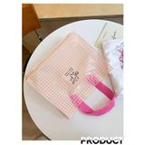  Túi Lưới Trong Suốt Màu Hồng Nhạt - Túi Xách Cửa Hàng Thời Trang Cao Cấp, Túi Đựng Quần Áo Nữ, Đóng Gói Quà Tặng Bán Buôn [GIAO HÀNG 2-10 NGÀY | SỈ TỪ 2 TRIỆU | CÓ THỂ IN LOGO] 
