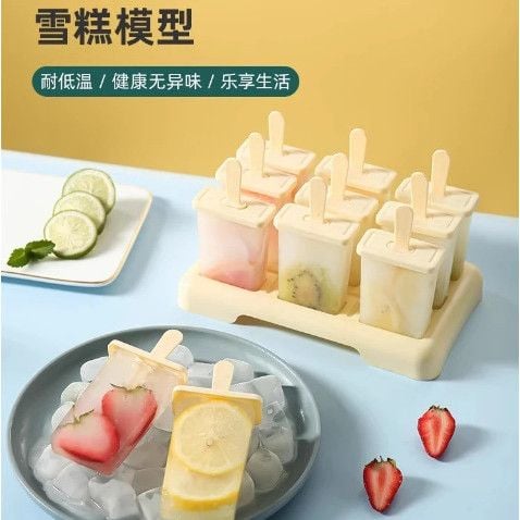  Khuôn Làm Kem Que Tự Làm Tại Nhà [GIAO HÀNG 2-10 NGÀY | SỈ TỪ 2 TRIỆU | CÓ THỂ IN LOGO] 