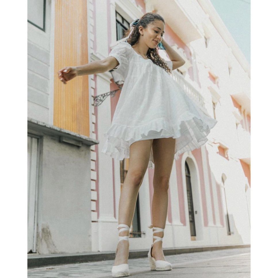  Giày Cói Đế Xuồng với Quai Cột Nơ - Món Đồ Thời Trang Độc Đáo [G421] 