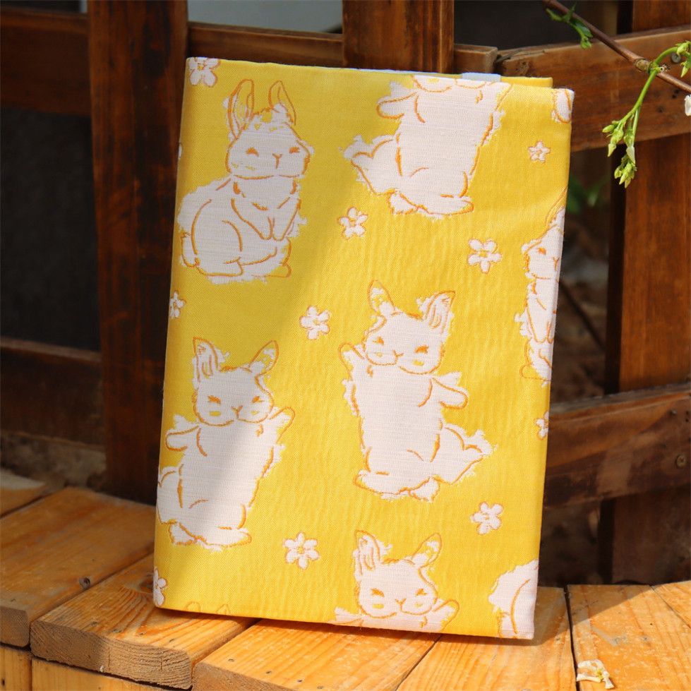  Áo bìa sổ tay vải hình thỏ dễ thương, quà tặng độc đáo cho tín đồ yêu thích! 