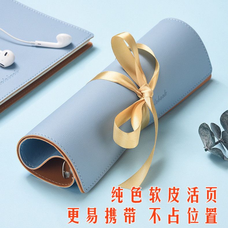  Sổ Da Mềm Hàng Đặt Trước - Sổ Tay Lá Rời A Tháo Rời, Lý Tưởng Cho Sinh Viên! 