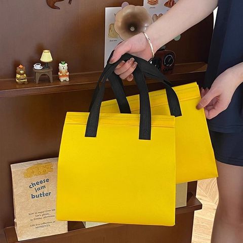  Túi xách vải không dệt cách nhiệt bảo quản lạnh cho trà sữa mang đi bánh tráng miệng 