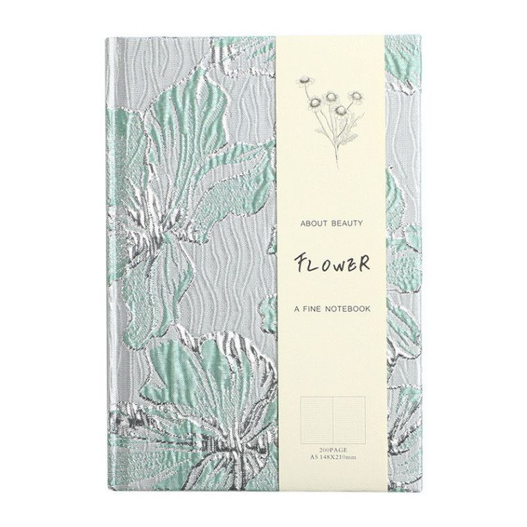  (HÀNG ĐẶT TRƯỚC) Sổ Tay Hoa Loa Kèn Jacquard Cao Cấp Xuyên Biên Giới [GIAO HÀNG 2-10 NGÀY | SỈ TỪ 2 TRIỆU | CÓ THỂ IN LOGO] 