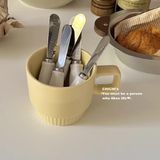  Dao Phết Bơ Gốm Trắng Và Thép Không Gỉ Dùng Cho Bánh Mì Sandwich [GIAO HÀNG 2-10 NGÀY | SỈ TỪ 2 TRIỆU | CÓ THỂ IN LOGO] 