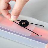  ```(ĐẶT TRƯỚC) Bộ 10 Hộp Đựng Bút Văn Phòng Phẩm Yingfan Đa Năng Chất Liệu PP Mờ``` 