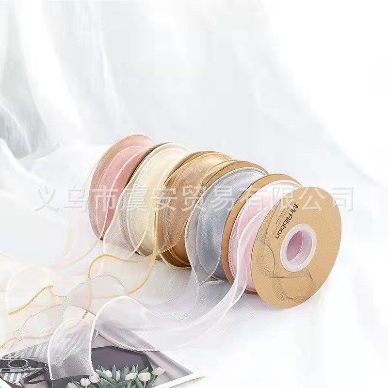  (HÀNG ĐẶT TRƯỚC) 10 Cuộn Ruy Băng Trong Suốt Sợi Đuôi Cá Đóng Gói Quà Tặng, Bó Hoa [GIAO HÀNG 2-10 NGÀY | SỈ TỪ 2 TRIỆU | CÓ THỂ IN LOGO] 