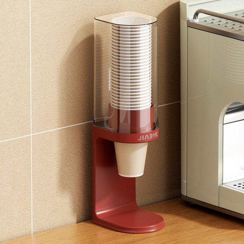  Giá Đỡ Cốc Giấy PP Treo Tường/Để Bàn - Hộp Tách Cốc Dùng Một Lần Chống Bụi, Gọn Gàng, Bán Buôn [GIAO HÀNG 2-10 NGÀY | SỈ TỪ 2 TRIỆU | CÓ THỂ IN LOGO] 