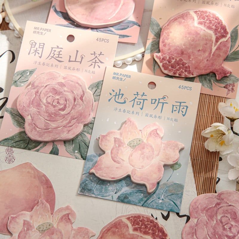  Ghi Chú Ông Giấy Cuộc Sống Nổi Phong Cách Trung Quốc Cổ Đại [GIAO HÀNG 2-10 NGÀY | SỈ TỪ 2 TRIỆU | CÓ THỂ IN LOGO] 