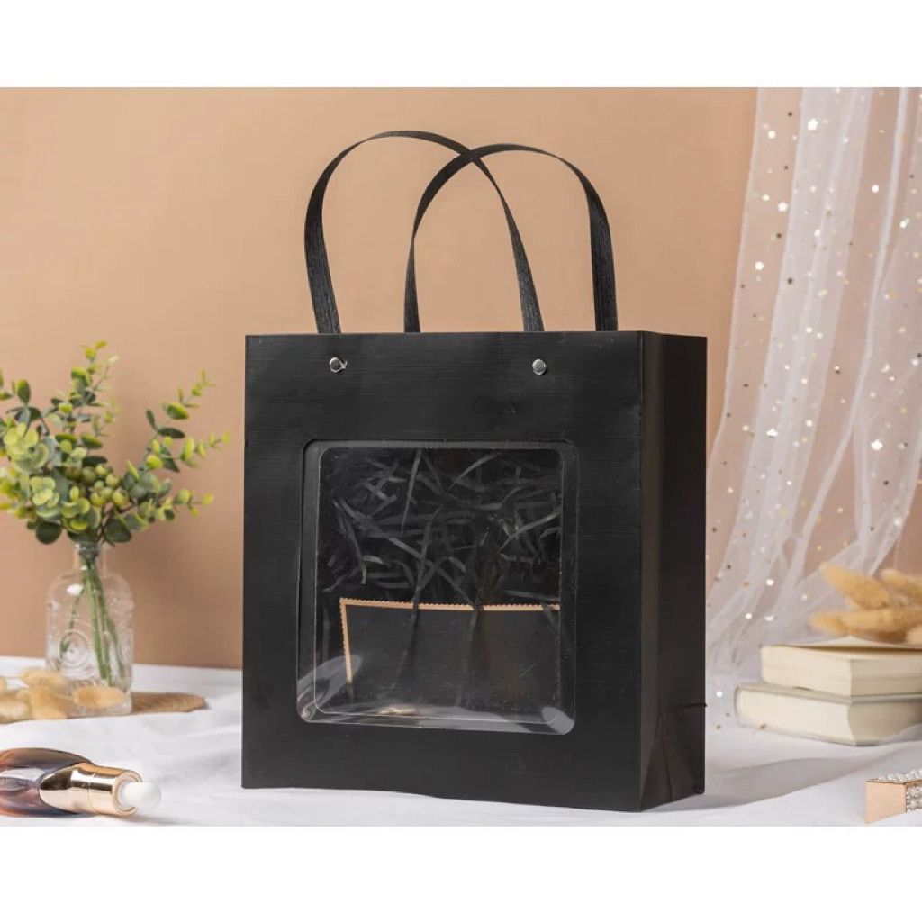  Q902 XÉ LẺ Túi giấy hoặc Hộp quà gấp kích thước 23 * 23 * 8CM quà tặng hoạ tiết  hoa lá rất đẹp và sang 