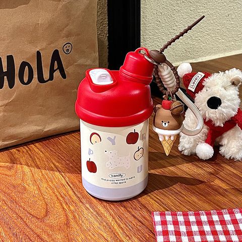  Cốc giữ nhiệt cốc nước kiểu dáng xinh xắn nhỏ nhắn cho nữ tiện mang theo có ống hút 