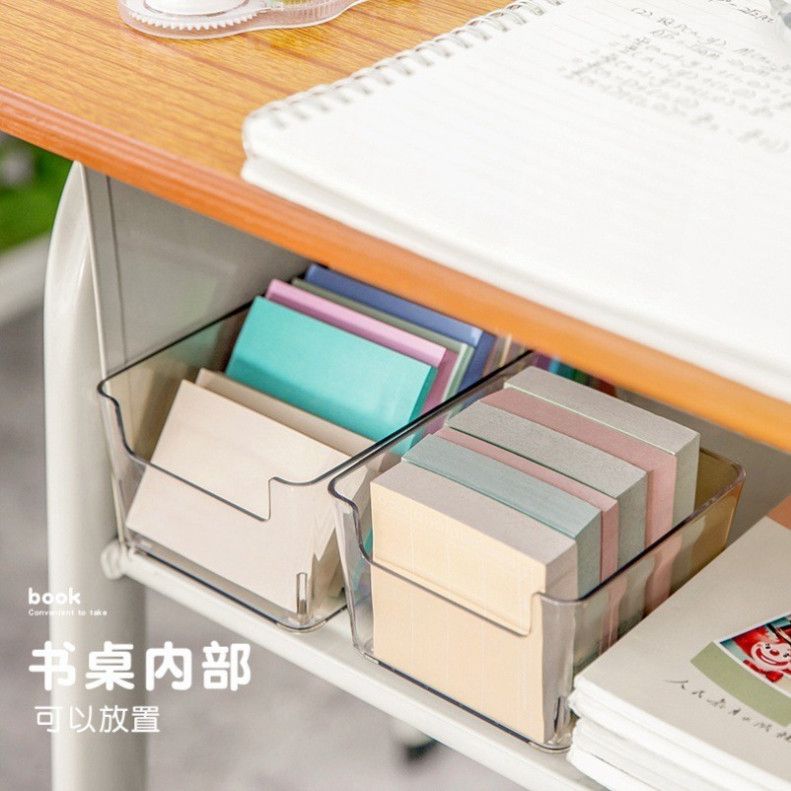  10 Hộp Lưu Trữ Ghi Chú Đơn Giản, Chống Thấm Nước, Trong Suốt - Đặt Trước Ngay! 