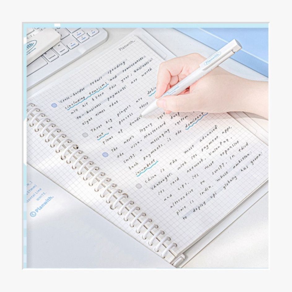  Sổ lốc xoáy thông minh Planwith Savvy với bìa nhựa, linh hoạt thay lõi PK1779 cho kế hoạch và lịch trình. 