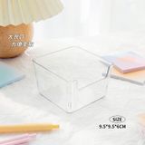  Hộp Đựng Giấy Ghi Chú Để Bàn Trong Suốt Bằng Nhựa - Kệ Đựng Post-it, Văn Phòng Phẩm Đơn Giản [GIAO HÀNG 2-10 NGÀY | SỈ TỪ 2 TRIỆU | CÓ THỂ IN LOGO] 