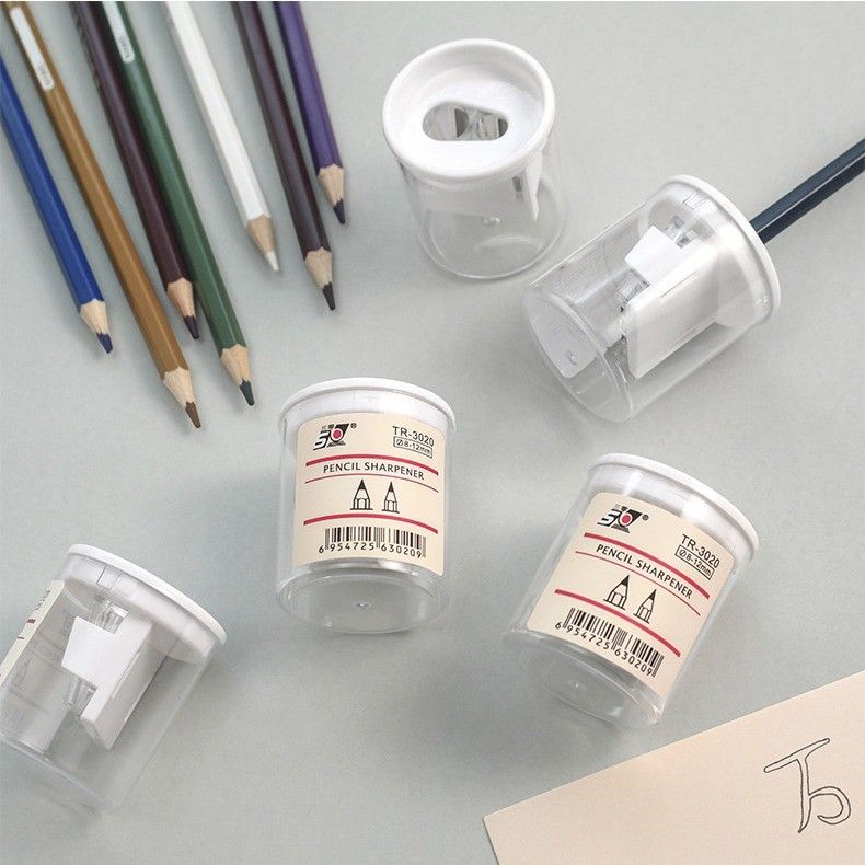  Đồ Dùng Văn Phòng Phẩm - Máy Gọt Bút Chì Trong Suốt Đơn Giản, Gọt Tay Cho Trẻ Em, Quà Tặng Học Sinh [GIAO HÀNG 2-10 NGÀY | SỈ TỪ 2 TRIỆU | CÓ THỂ IN LOGO] 
