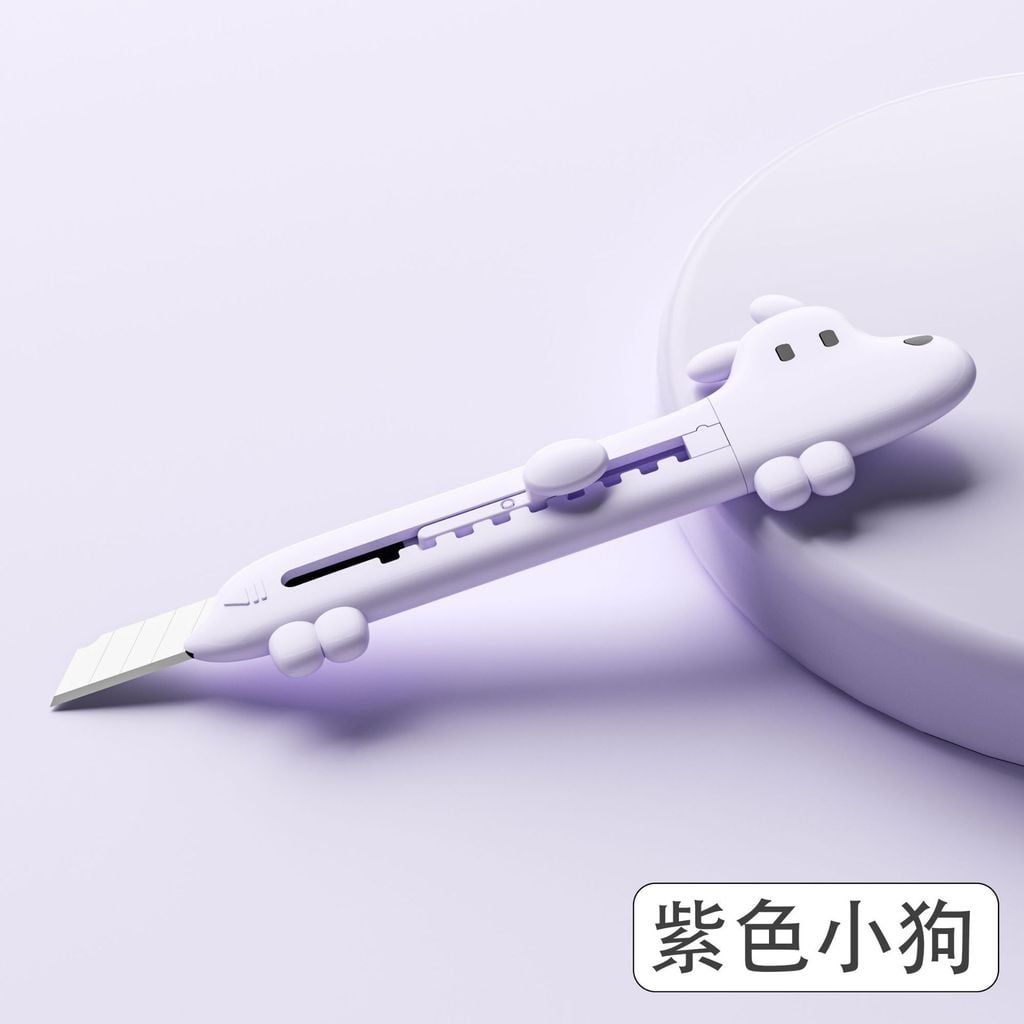  Dao Rọc Giấy Nghệ Thuật Hình Chú Cún Hoạt Hình Sáng Tạo Tiện Mang Theo [GIAO HÀNG 2-10 NGÀY | SỈ TỪ 2 TRIỆU | CÓ THỂ IN LOGO] 