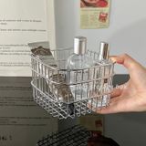  Giỏ Đựng Đồ Bằng Inox Hình Vuông - Rổ Đựng Mỹ Phẩm, Đồ Lặt Vật Để Bàn, Phong Cách Hiện Đại, Gia Dụng [GIAO HÀNG 2-10 NGÀY | SỈ TỪ 2 TRIỆU | CÓ THỂ IN LOGO] 