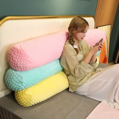  Gối Ôm hình tròn trụ Nhung Gối Dài Kẹp Chân Ngủ Bên phòng nghỉ Cho Bé Gái, đồ vật Ngủ Cho Bé Trai, rất có thể Tháo Rời 
