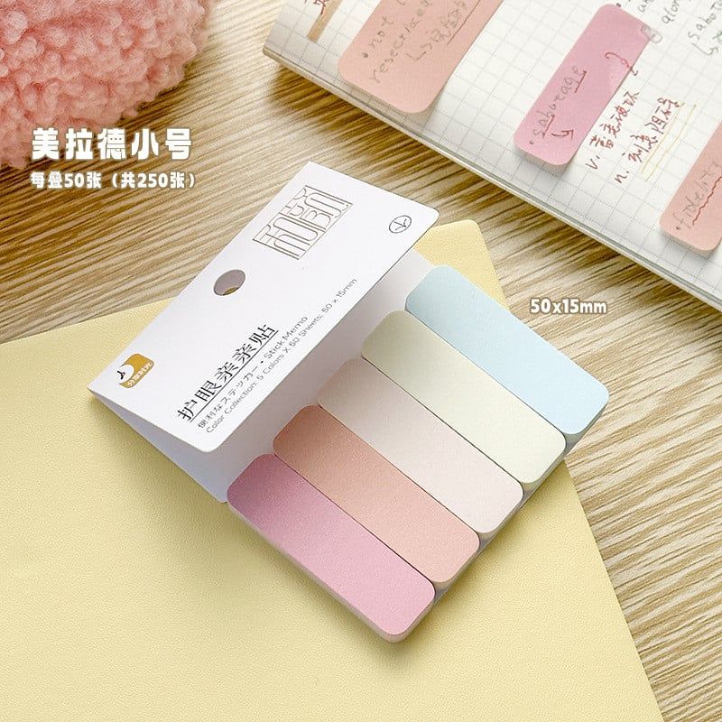  Miếng Dán Ghi Chú Cầm Tay Cao Cấp Cho Học Sinh Tiểu Học [GIAO HÀNG 2-10 NGÀY | SỈ TỪ 2 TRIỆU | CÓ THỂ IN LOGO] 