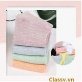  Combo 5 đôi Tất cotton, vớ cotton không cổ, phù hợp nhiều loại giày dép G1407 