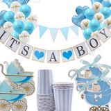  ```Hộp quà Classy tự gấp dễ thương cho tiệc thôi nôi - Kích thước 6x5x7.8CM PK1314``` 