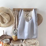  Túi vest kẻ sọc chống thấm nước kiểu pháp túi mua sắm lưu trữ phong cách mục vụ 