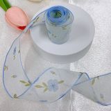  Dải Ruy Băng Voan Hoa Nhí Nơ Bướm Tự Làm Trang Trí Hộp Quà [GIAO HÀNG 2-10 NGÀY | SỈ TỪ 2 TRIỆU | CÓ THỂ IN LOGO] 