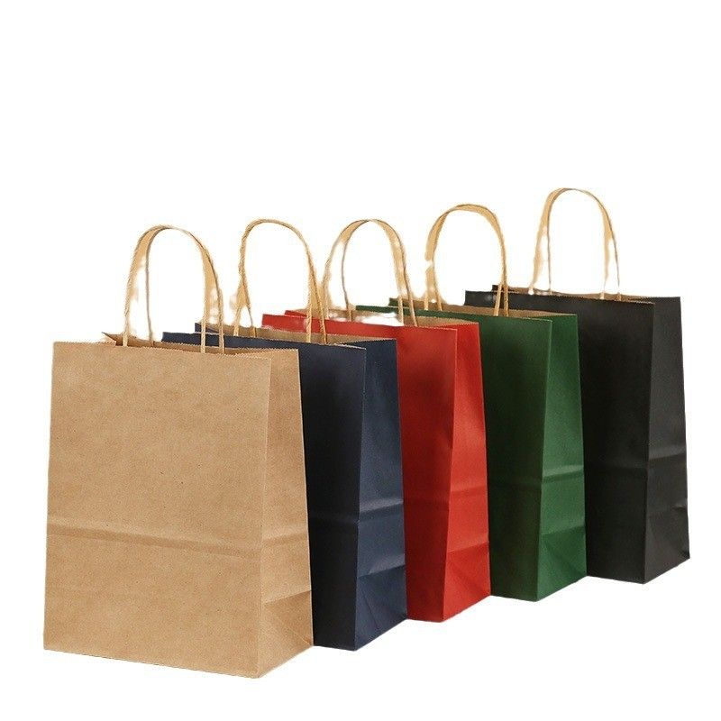  Túi giấy kraft đựng bánh mì bánh ngọt túi mang đi cho shop bakery 