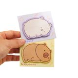  “(ĐẶT TRƯỚC) Bộ 50 Tem Ghi Chú Dễ Thương Hình Thú, Giấy Dán Chữ N Độc Đáo” 