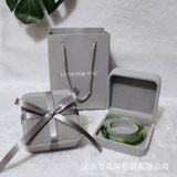  Hộp flannel lật sáng tạo đựng vòng cổ trang sức bao bì bán buôn 